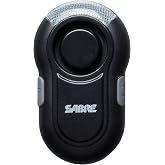 SABRE 2-in-1 Clip-On Personal Alarm With LED Safety Light, 120dB Alarm, Audible Up To 1,300-Feet (395-Meters), 3 Light Modes (Always On, Slow Flash and Fast Flash), Weatherproof
