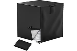 Mokani Air Conditioner Cover, AC Cover for Outside Units, 24X24X30in Heavy Duty 420D Oxford Square Air Conditioner Covers, Wa