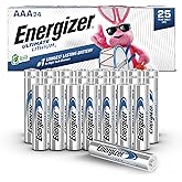 Energizer AAA Batteries, Ultimate Lithium Triple A Battery, 24 Count