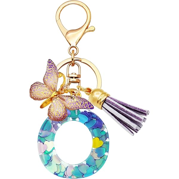 Creative Flower Keychain Charm - Multicolor Daisy Key Ring For Purse, Bag, Or Keys