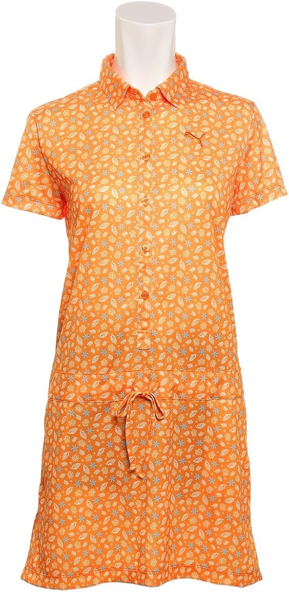 Amazon Co Jp プーマ Puma ワンピース マリンドット 半袖ワンピース レディス 服 ファッション小物