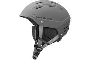 OutdoorMaster Kelvin II Ski Helmet - Snow Sport Helmet Snowboard Helmet for Men Women & Youth