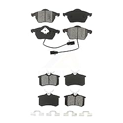SIM Front Rear Semi-Metallic Brake Pads Kit