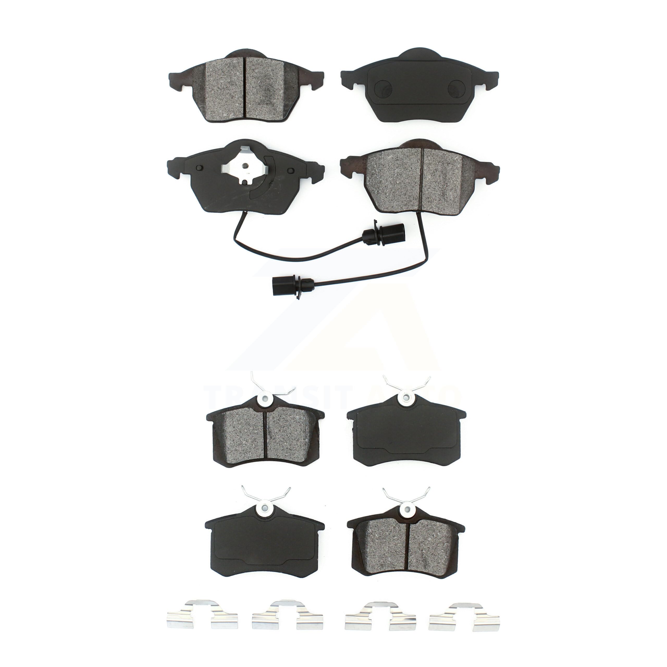 SIM Front Rear Semi-Metallic Brake Pads Kit