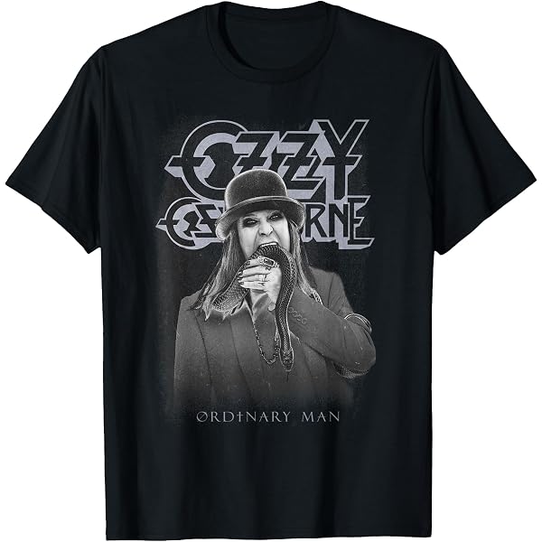 OZZY OSBOURNE Ordinary Man Tシャツ S Amazon.com: Ozzy Osbourne Ordinary Man T-Shirt : Clothing, Shoes