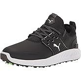 Puma Golf Men's Ignite Articulate Golf Shoe, Puma Black-Puma Silver-Puma Black, 7W
