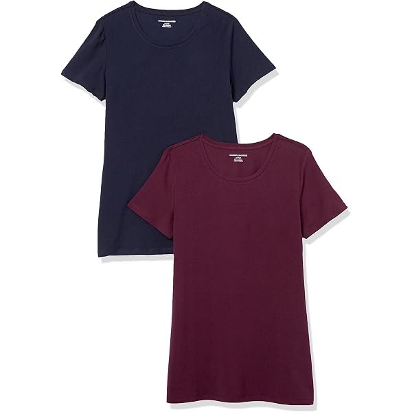 Women's Premium Soft Cotton Knit Basic T-Shirt V-Neck Short