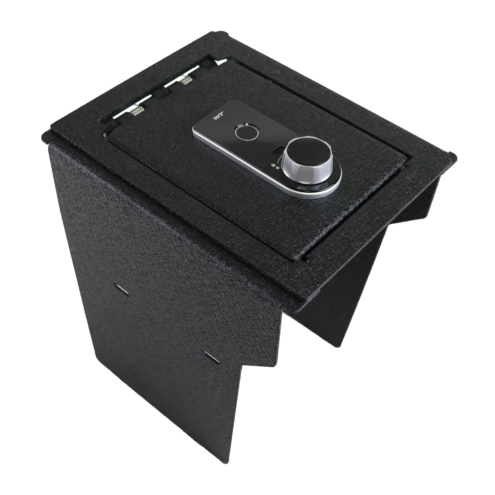 Photo 1 of Center Console Safe Vault - KEREN Console Gun Safe Box Compatible with Rivian R1S 2021-2025 and Rivian R1T 2021-2025, Fingerprint Lock with Key