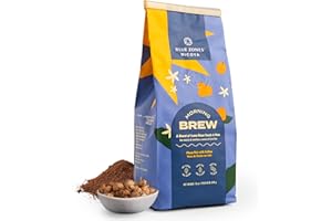 Blue Zones Nicoya - Morning Brew, Maya Nut with Coffee - 100% Natural Ground Coffee Alternative - High Micronutrients - Low Caffeine, Gluten & Sugar-Free (12 oz/ 340g)