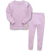 Vaenait 6M-12Y Toddler Kids Super Soft Lightweight Breathable Modal Cotton Melange Sleepwear Pajamas Set