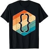 Retro Vintage Look Web Developer - CSS, JavaScript, and HTML T-Shirt