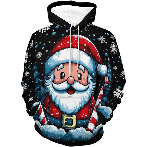 Zwarte Kerst Hoodie - It's Giving Cozy Vibes Only
