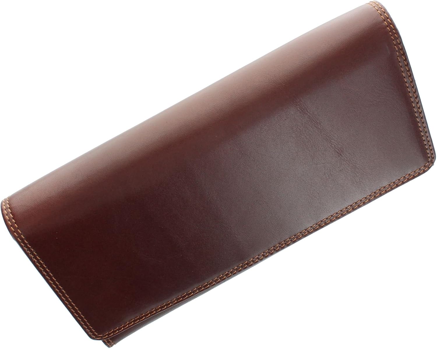 VISCONTI Monza Collection Florence Vegetable Tanned Leather Ladies Purse RFID Blocking MZ10 Brown - Image 4