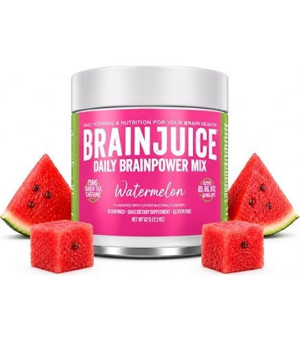 Amazon.com: BrainJuice Nootropics Brain Support Supplement, Gluten
