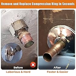 Compression Sleeve Puller Tool Remove Nut & Ferrule