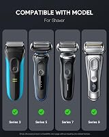 Yinke Hard Case for Braun Series 3/5/7/9 Electric Shaver Travel Protective view 2