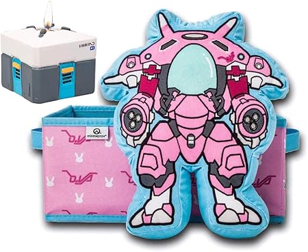 Amazon Co Jp Blizzard エンターテイメント オーバーウォッチ 快適 スローピロー 装飾ストレージボックス Loot Create Candle 3ピースラウンジバンドル おもちゃ
