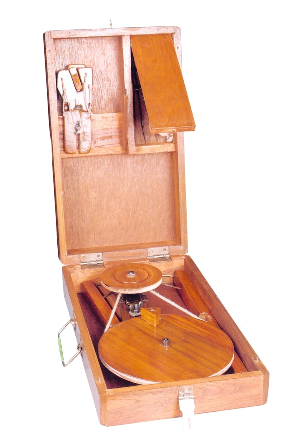 Arts Crafts Sewing Bigger Box Charkha Spinning Wheel Crafted In India Craft Supplies