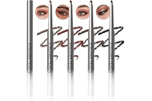 4 Pcs Cream Eyeliner Pencils Set, Waterproof Matte Eyeliner Pens, Smooth and Long-Lasting Gel Cream Eye Liner Pencils kit Mak