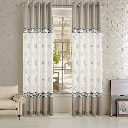 Amazon Com Koting Home Fashion Polyester Modern Simple Greyish