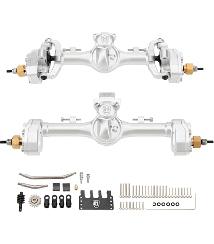 OGRC Brass Steering Knuckles For Axial SCX24 - 19.5g Heavy Duty Front Knuckles Upgrade