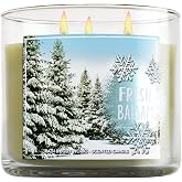 Bath &amp; Body Works 3-Wick Candle, Fresh Balsam Scent | Up to 45 Hours Burn Time, Winter Candle, Balsam &amp; Cedarwood Candle, Soy Wax Blend, Holiday D&eacute;cor &amp; Gifting
