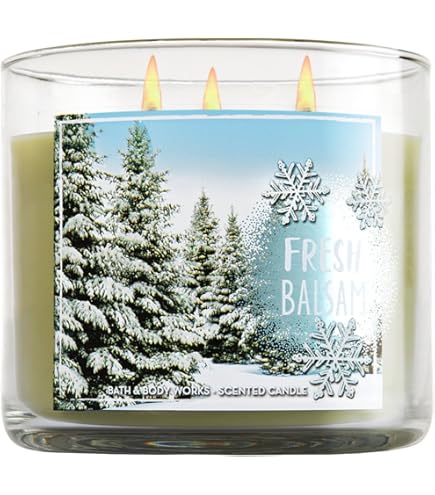 Amazon.com: Bath & Body Works 3-Wick Candle in Fresh Sparkling
