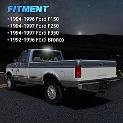 SUPAREE LED Third Brake Light Smoked Lens for 1992