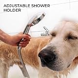 H&S Adjustable Chrome Shower Holder Bracket 18-25mm Bar Replacement Universal view 5