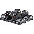 Rep Fitness Quickdraw Adjustable Dumbbells, Multiple weight ranges available including: 5-30, 5-40,5-50 and 5-60 lbs