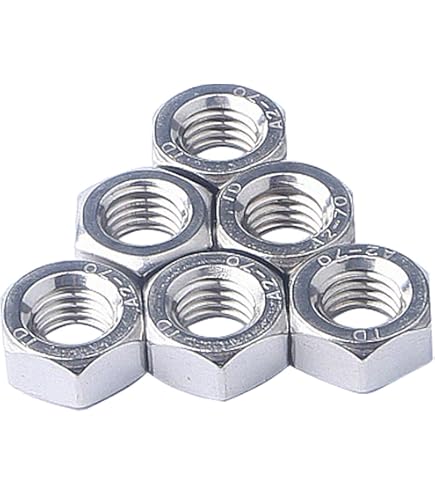 Amazon.com: Midwest 05270 Stainless Steel Hex Nut, 1/4-20