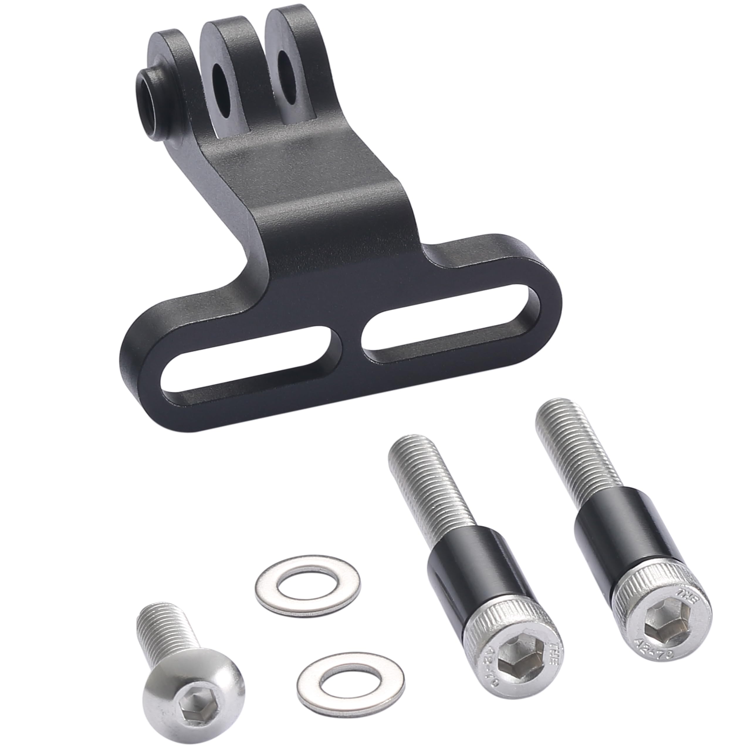 wilesev Bicycle Out Front Stem Mount Adapter for Gopro Camera