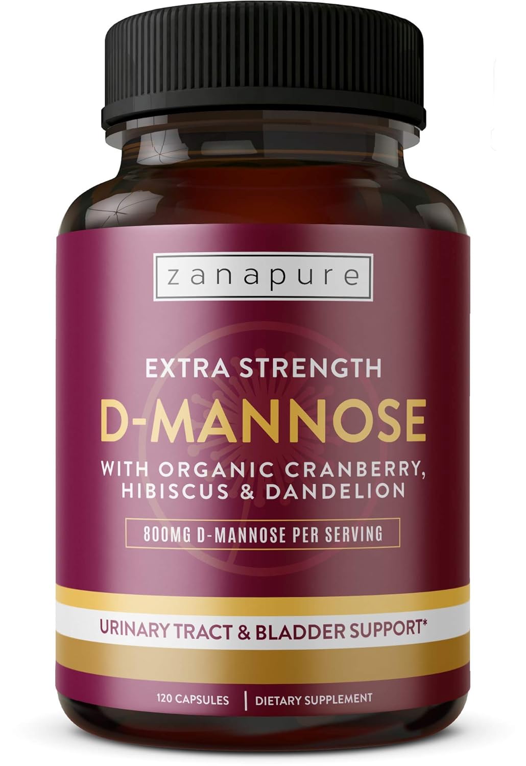 DMannose Capsules with 800MG DMannose Powder Per SVG Organic