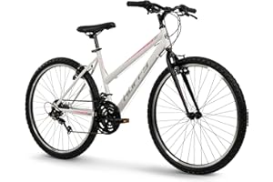 Huffy North Peak 26-Inch Mountain Bike, Durable Steel Frame, 5-Speed Twist Shifter, Front and Rear Linear-Pull Brakes, All-Terrain Tires, Padded ATB Saddle