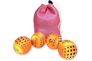 DSJUGGLING 4 Pieces Washable Juggling Balls for Beginners and Professionals Set of 4 100g Each - Soft Easy Juggle Balls, Multiple Practice Juggling Ball Kits for Adults (Orange)