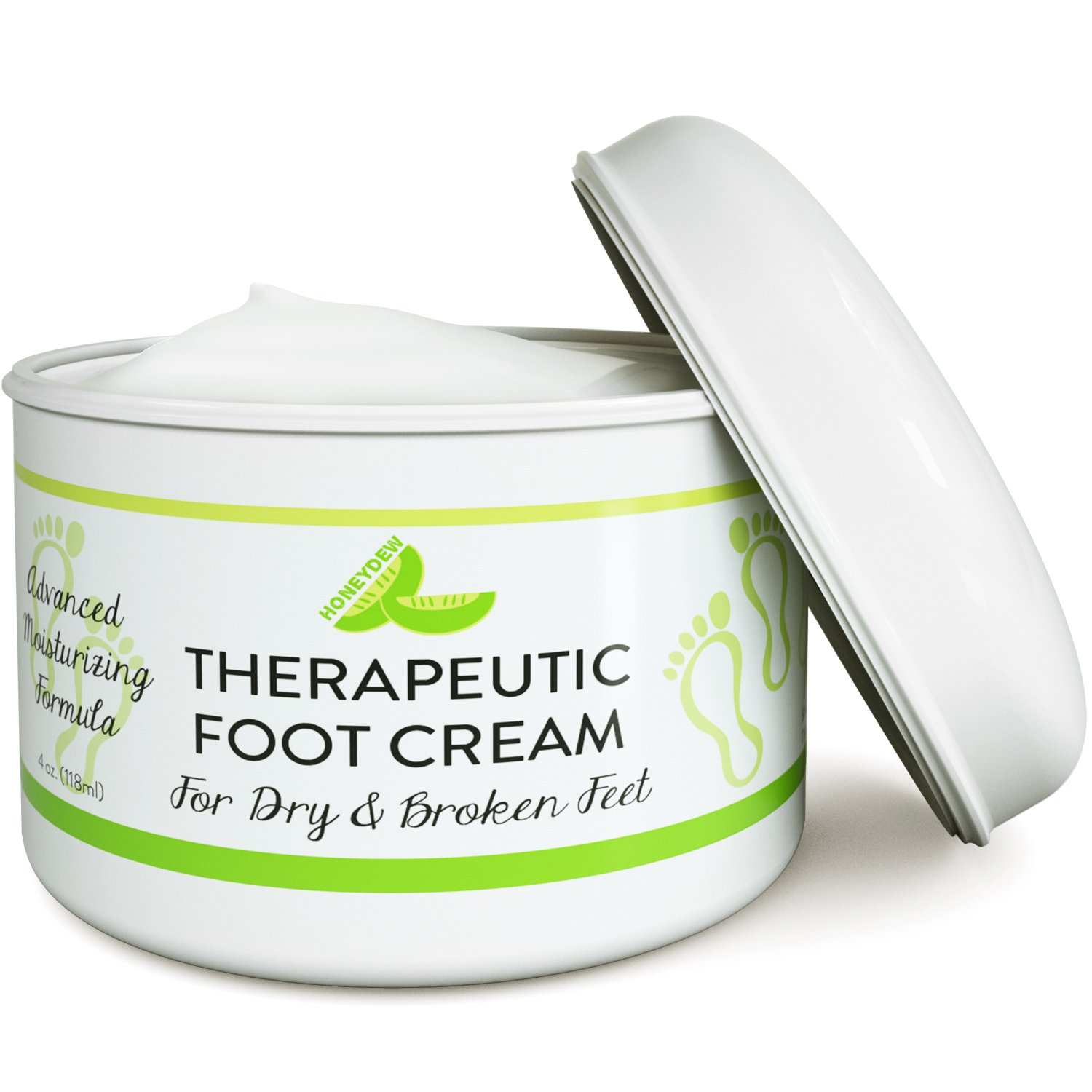 Shea Butter Moisturizing Foot Cream for Dry and Cracked Feet – Foot Care Lotion for Cracked Heels – Ultra- Hydrating Cream with Coconut Oil and Jojoba for Men and Women – 4oz : Beauty