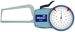 Mitutoyo 209-457 Caliper Gauge, Pointed Jaw, White