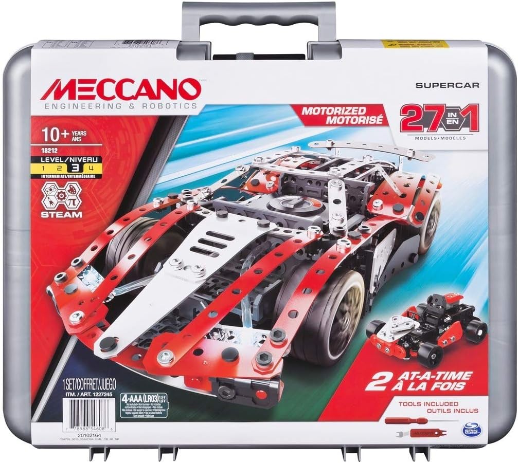 meccano motorized supercar
