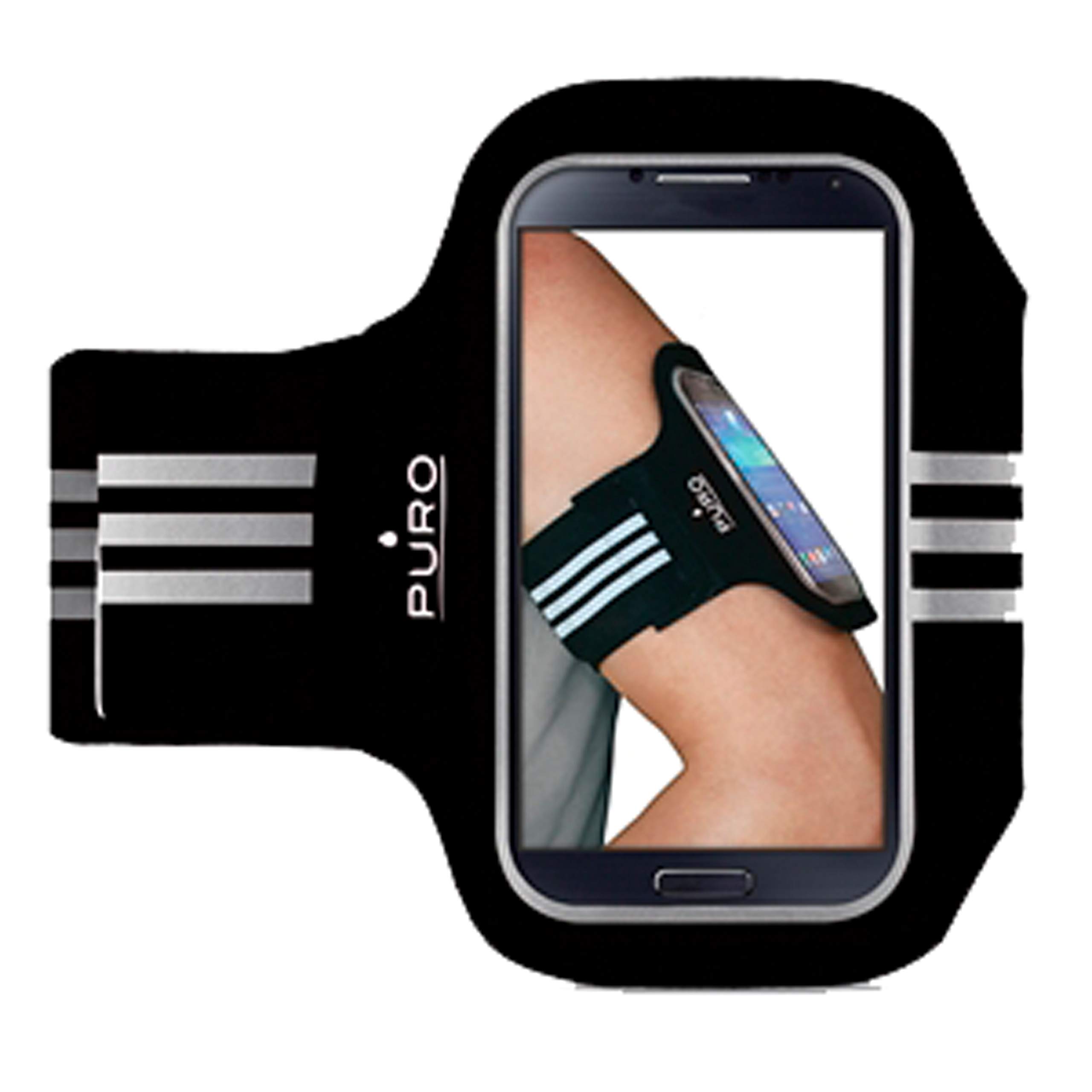 PURO Universal Armband for Smartphones - Black