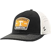 Tennessee Volunteers NCAA Officially Licensed Trucker Hat Dakota Switchback Patch Black White