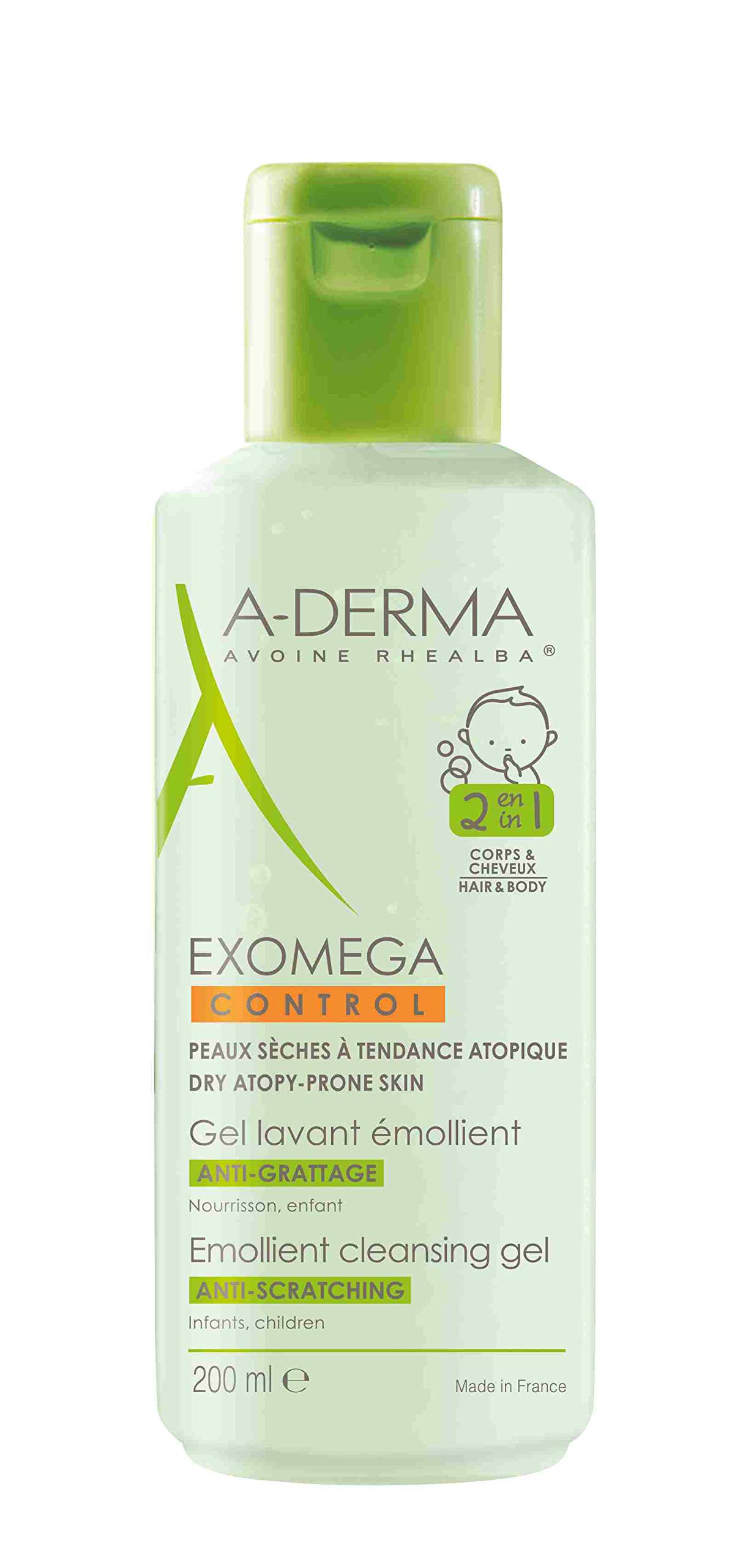 Aderma Exomega Control Emollient Cleansing Gel Anti-Scratching 200ml
