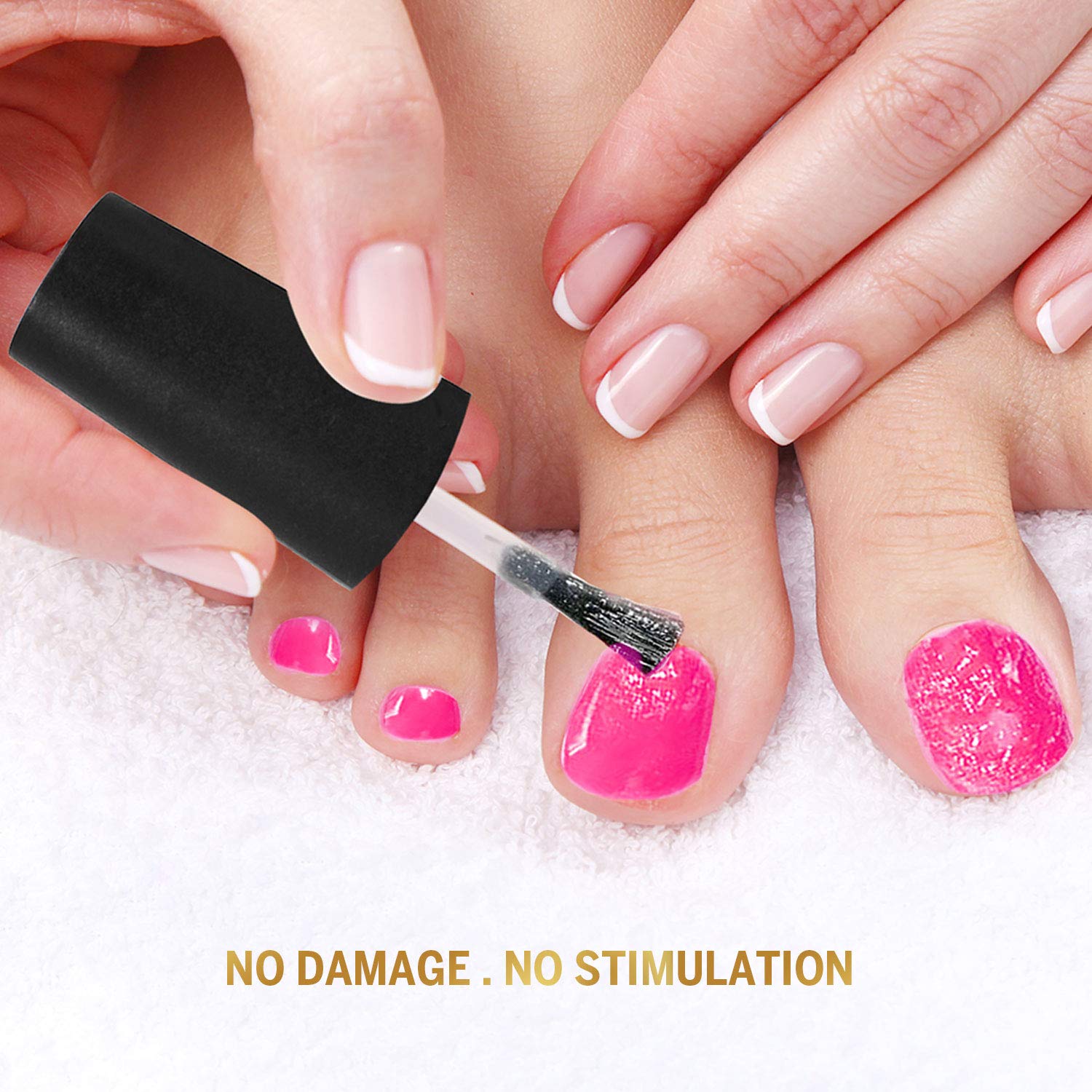 VieBeauti New Professional Magic Gel Nail Polish Remover, Lift Soak-Off Gel Nail Polish Easily. 2Pcs : Beauty