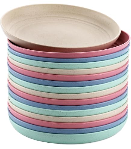 Amscan Casino Partyteller - 8 Stück, 26,7 Cm, Buntes Spielkarten-Design