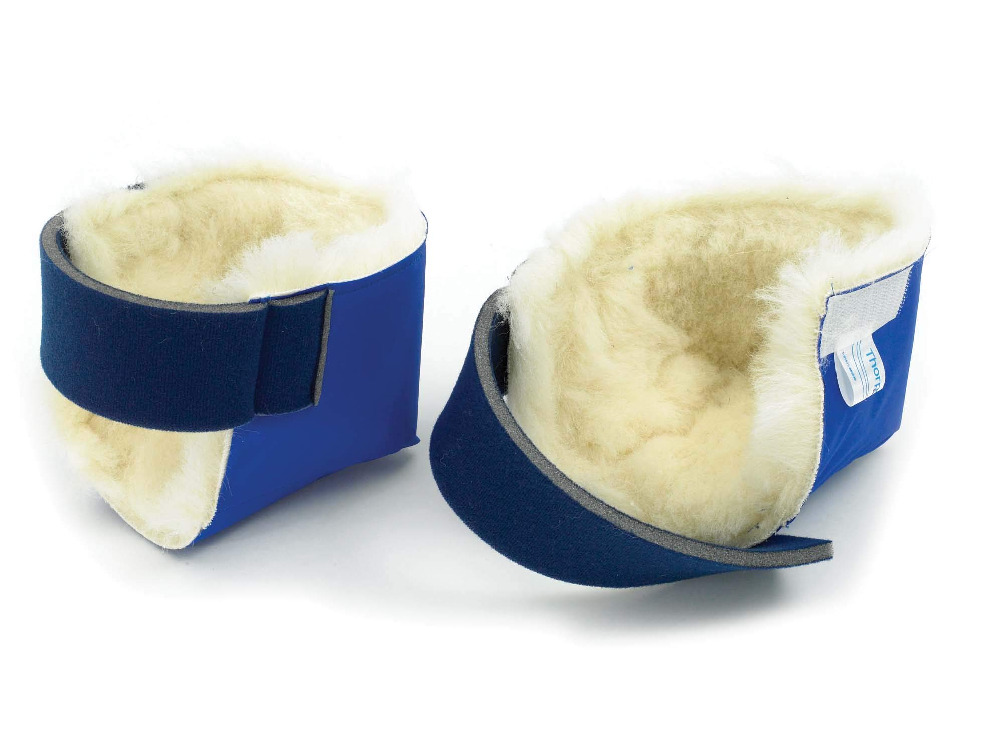 Thorpe Mills Slippy Heel Protectors - Wool Pile - Helps Prevent Pressure Sores
