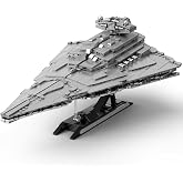 w JG073 Imperial-Class Destroyer Model, 1845-Piece Spaceship Building Set, Build &amp; Display Building Toy for Adults Collector Age 14+