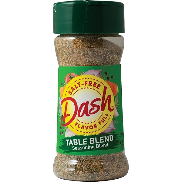 DASH SALT-FREE SEASONING BLEND, TABLE BLEND, 2.5 OUNCE