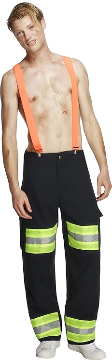 Smiffys Fever Male Firefighter Costume