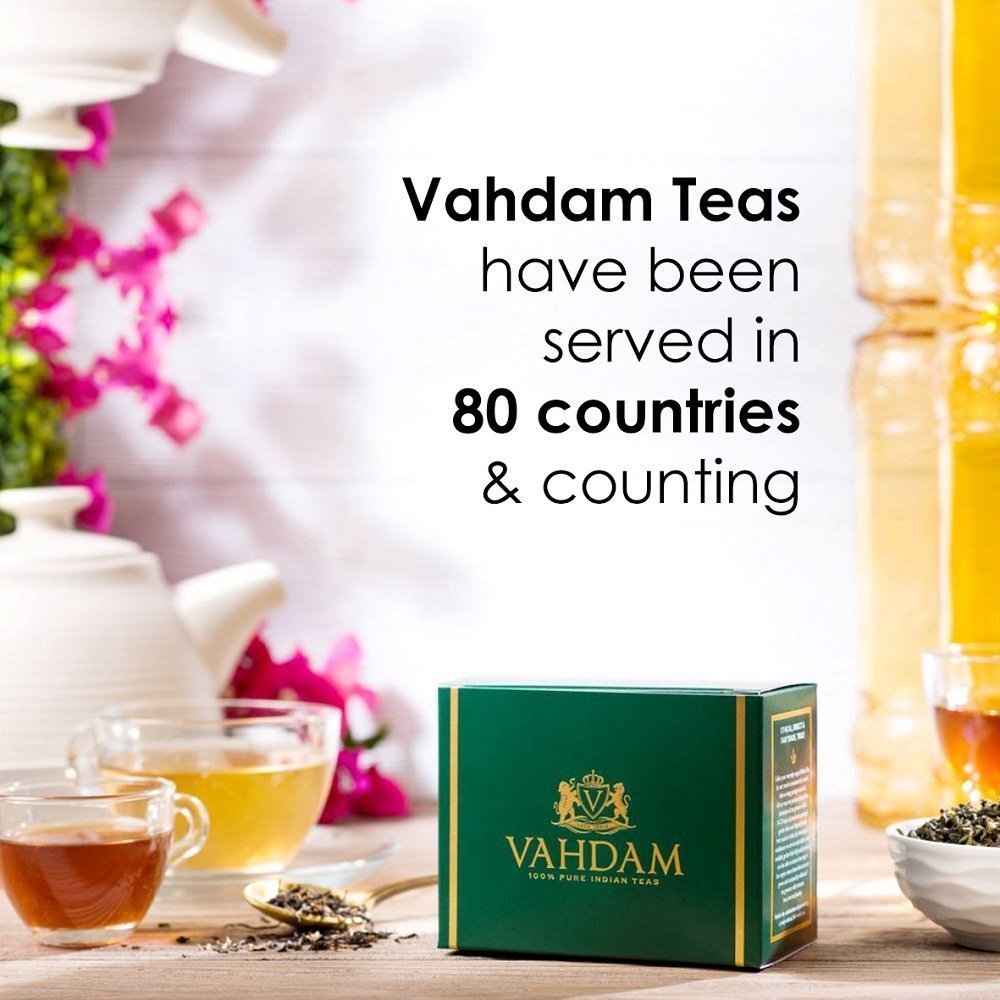 VAHDAM, Double Spice Masala Chai Tea, (100 Cups) 200g Strong & Spicy