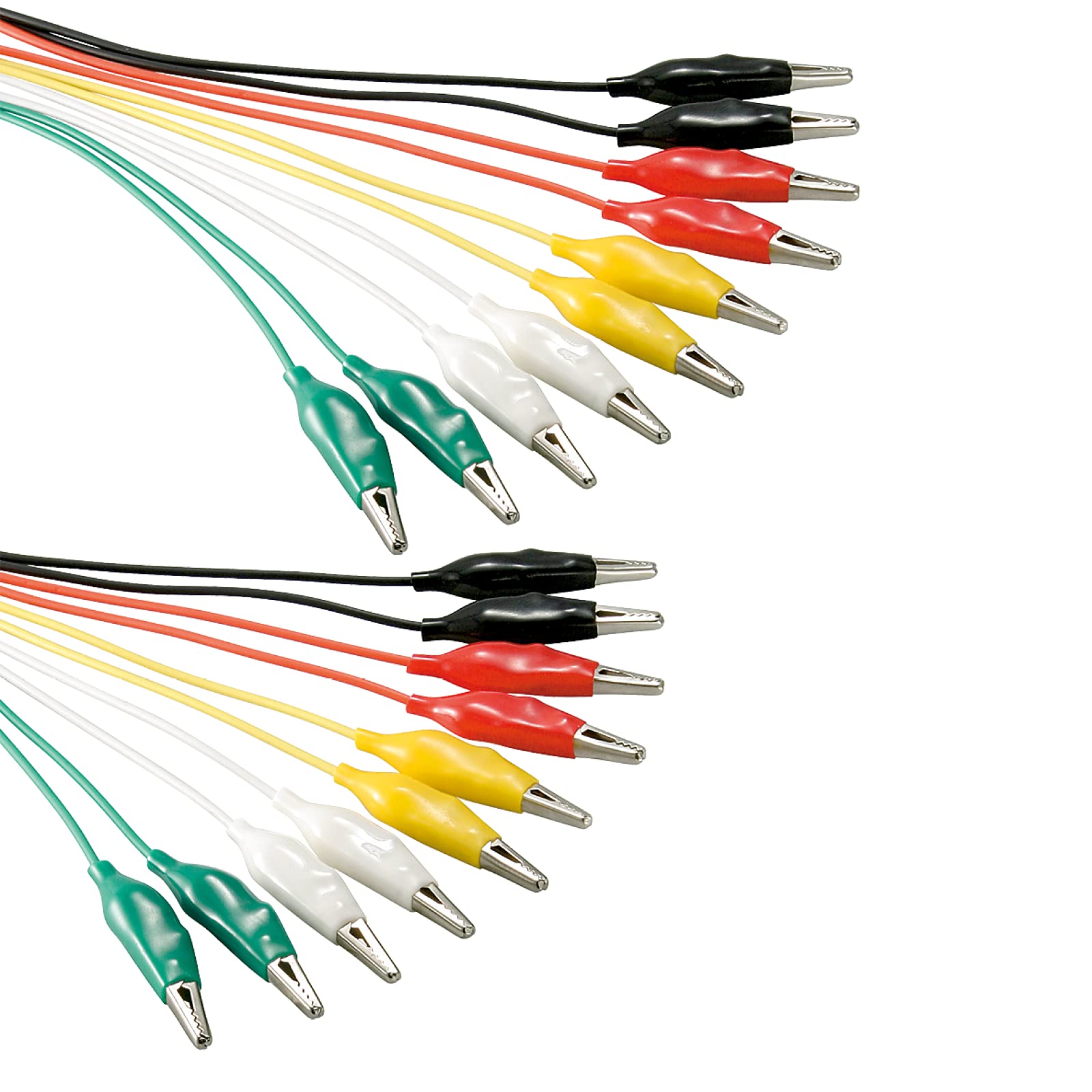 Test lead 1 set=10 pieces and 5 colors, length 480 mm,strengthened version TS 15