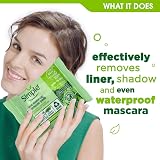 Simple Kind to Skin Eye Makeup Remover Pads Waterproof Mascara 30 Count view 5